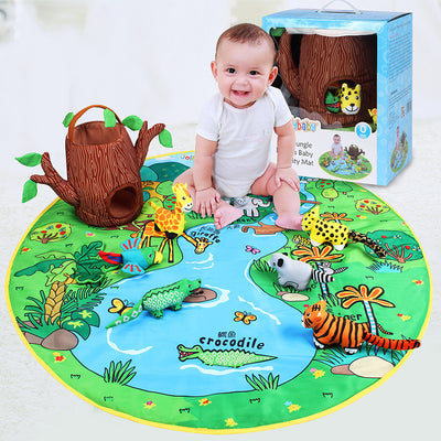 Baby Play Blanket Early Education Animal Toys